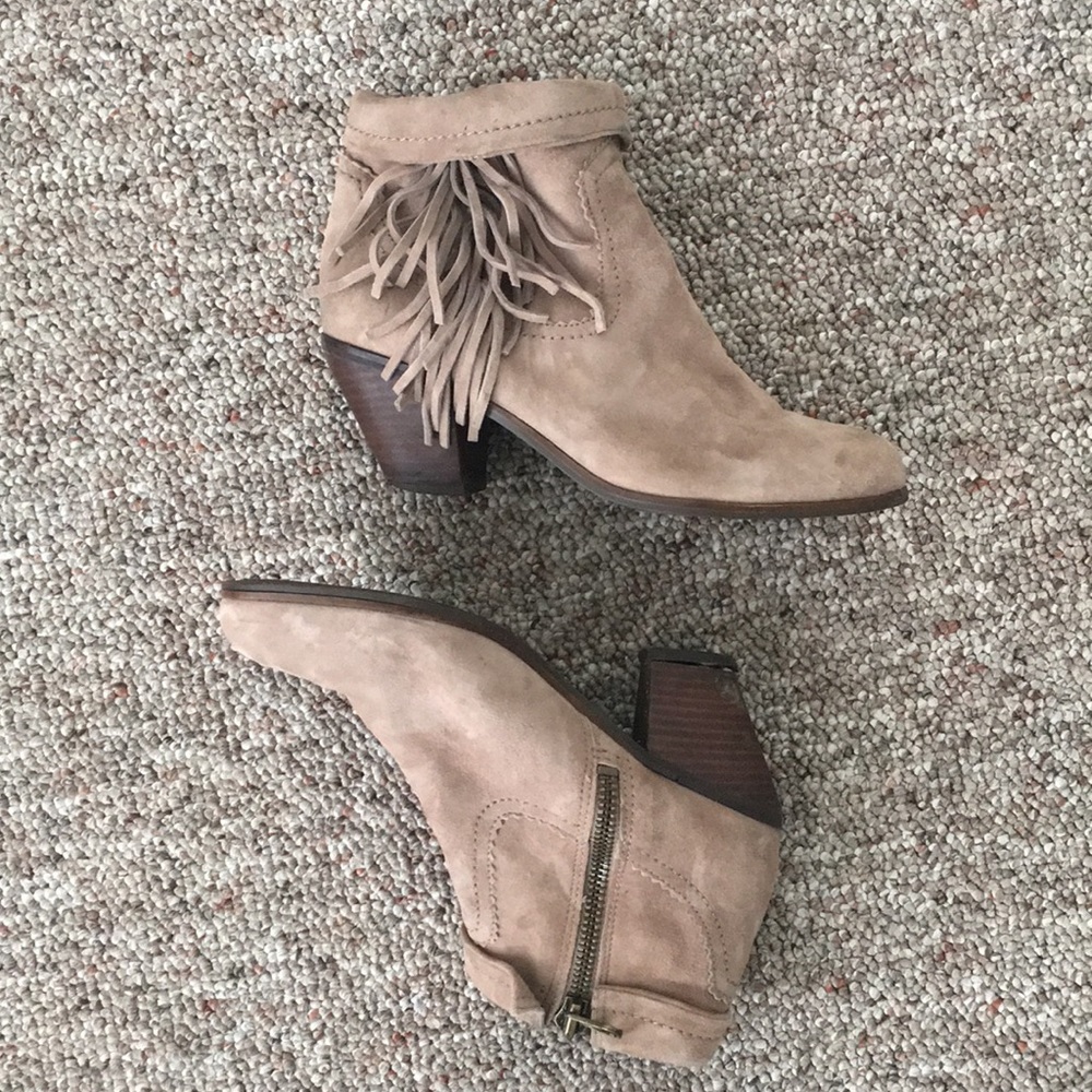 Sam Edelman Fringe Booties